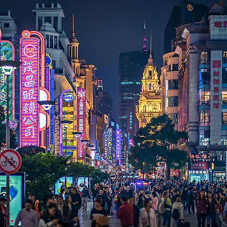 Dayin Garden Hotel -Near People'S Square & Nanjing Road-Large Social Area -Bar -Cafe -Gym -Free Laundry Luggage Storage -24H Front Desk-English Service Sanghaj Kültér fotó